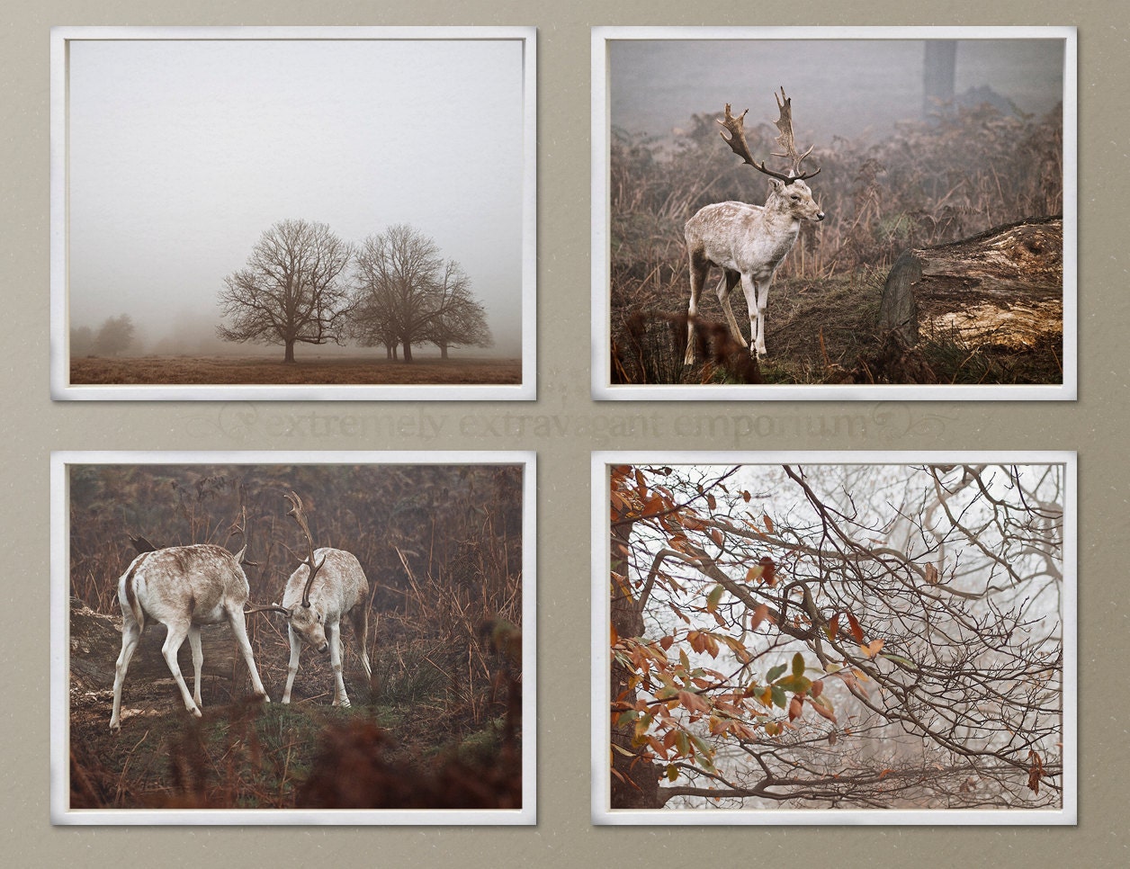Deers and Trees