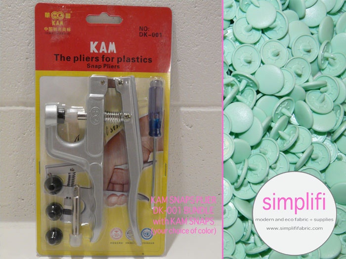 KAM SNAP 100 sets  and plier BUNDLE  plastic resin snap button plier press dk 001 for cloth diapers plier