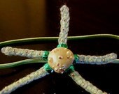 Little Mermaid inspired Mind green starfish Headband