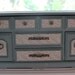 Gorgeous Vintage Jewelry Box, Jewelry Armoire, Duck Egg Blue