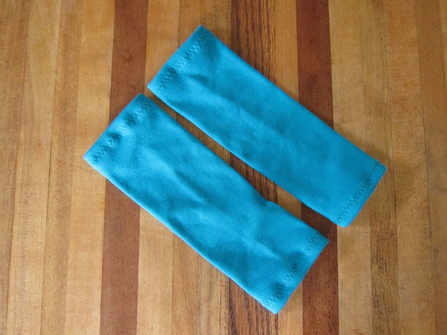 Baby Legs in Soft Teal Knit - Newborn (0-6 months)