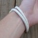 Rope Brass Anchor Bracelet