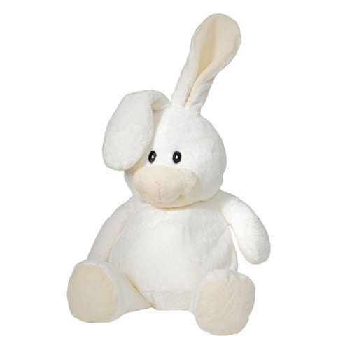Adorable Soft Plush Bunny Custom Embroidered Monogram