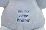 Adorable Soft Plush Bunny Custom Embroidered Monogram