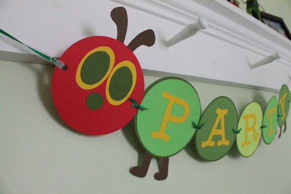 Very Hungry Caterpillar Banner Il_570xn