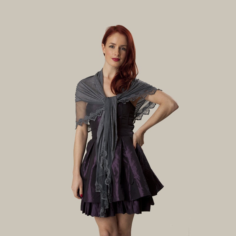 Tiered Lace Scaf