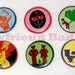 Boyfriend Badges- set of 6