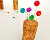 Colorful Miniature Cork Flower Garden