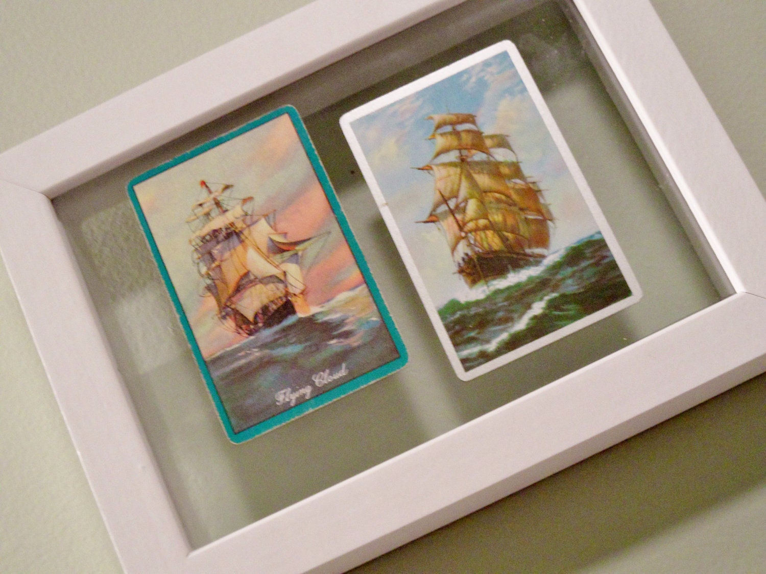 Vintage Ship Playing Cards-  READY TO SHIP