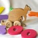 Australian Outback Toys for Toddlers Wooden Kangaroo on Wheels