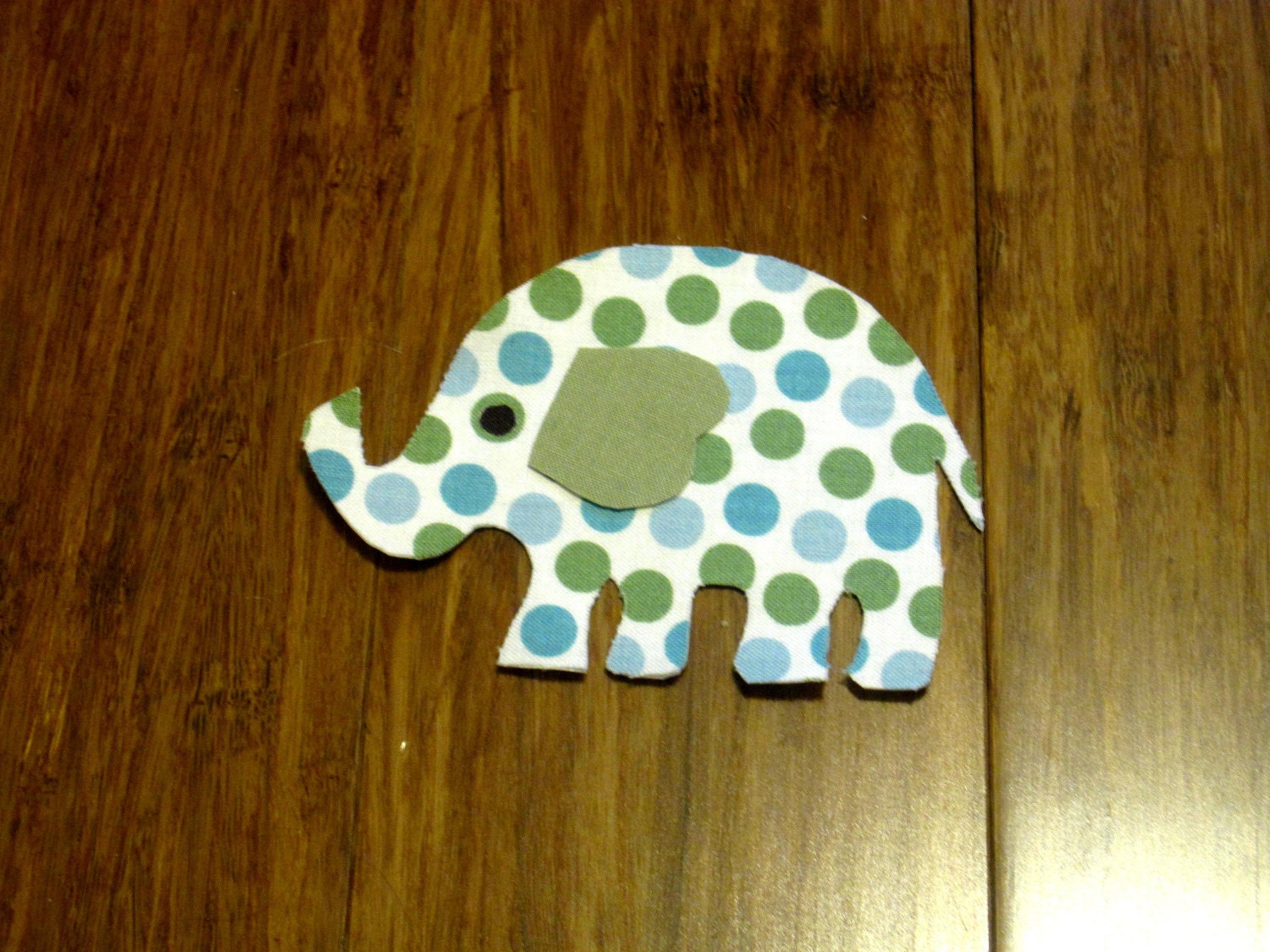 Elephant Iron On Applique