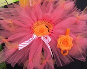 Little Miss Tangerine Tutu Petti-Babies-Infants-Children up to 6yrs-Pageants-Halloween-Dress up & MORE