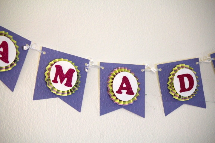 Ramadan Rosette Banner