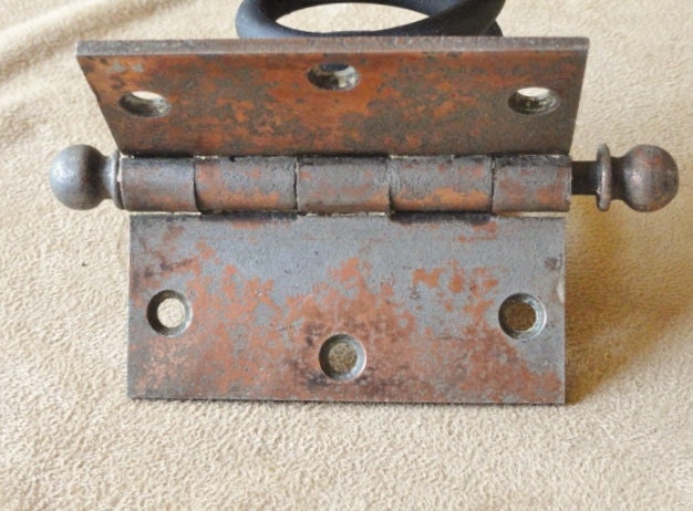 Salvaged Architecture Vintage Copper Hinge