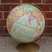Vintage Replogle 12 Inch Globe World Nation Series With Raised Elevation Early 1980s