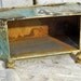 Shabby chic rusty industrial metal box distressed OOAK Anita Spero