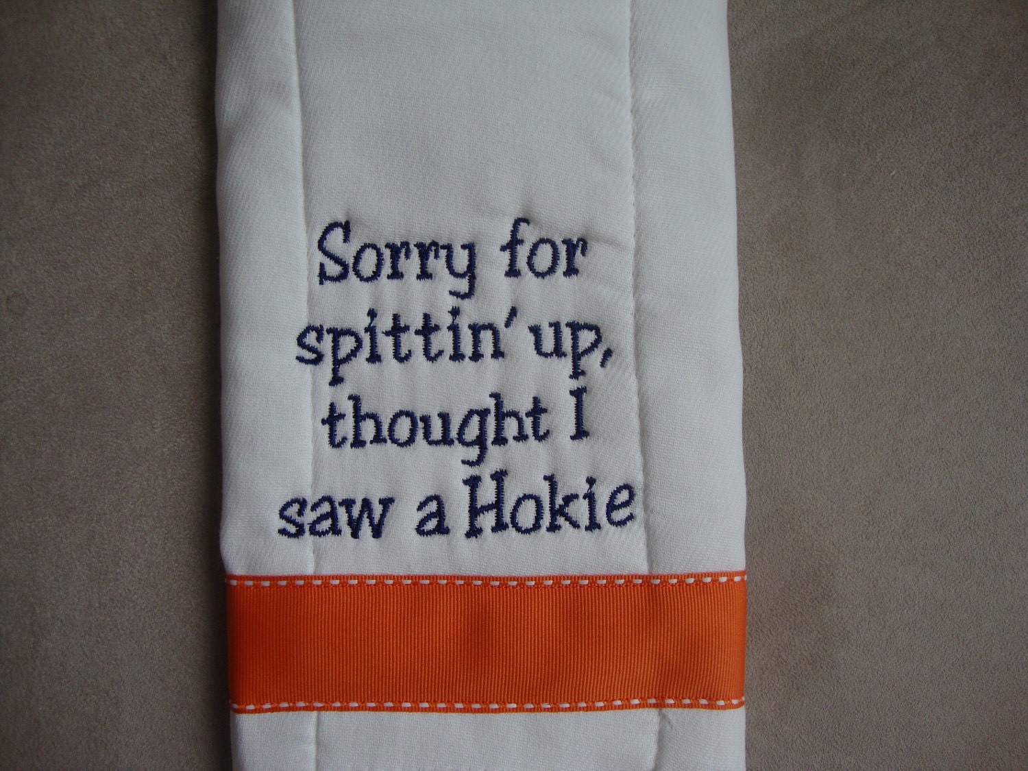 University of Virginia Burp Cloth