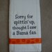 Auburn Tiger Burp Cloth