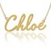 Personalized Name Necklace (Order Any Name) - 14K Yellow Gold Filled