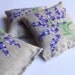 French lavender sachets, 3 sachets, lavande Provence, provencal french fabric country chic farmhouse