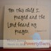 For this Child Personalized Canvas