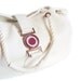 Sale White Leather Hobo Bag Tote Bag Summer Bag Rope Bag Leather Satchel Handbag