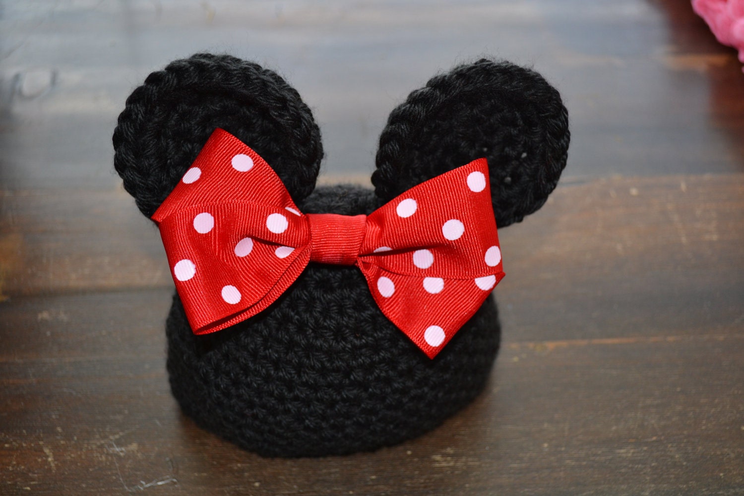 Minnie Mouse Hat - All Sizes