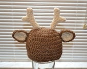 Crochet Deer Hat