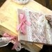 Wedding Guest Book Keepsake Box in Vintage Shabby Chic style - Custom