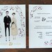 English Rose, Custom Wedding Invitation