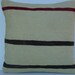 ORGANIC Modern Bohemian Home Decor,Turkish Kilim Pillow Cover 16" X 16",Tribal Pillow,Vintage Kilim Pillow,Soft Kilim Pillow,Throw Pillow