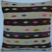 MODERN Bohemian Home Decor,Turkish Kilim Pillow Cover 16" X 16",Decorative Pillow,Vintage Pillow, Kilim Embroidery Pillow,Throw Pillow