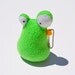 Baby Doodle Froggy Plush Keychain