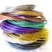 Color Splash - Entwined Bangles Multicolor, Ripple Bangles, Sparkly, Shiny, Dazzling, Fun, Lot of Colors Available, Bangle Sets