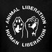 Animal rights T-shirt (also available on crewneck sweatshirts and hoodies)