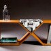plywood bench, side table "rahletre"