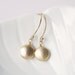 Little Golden Dot Earrings