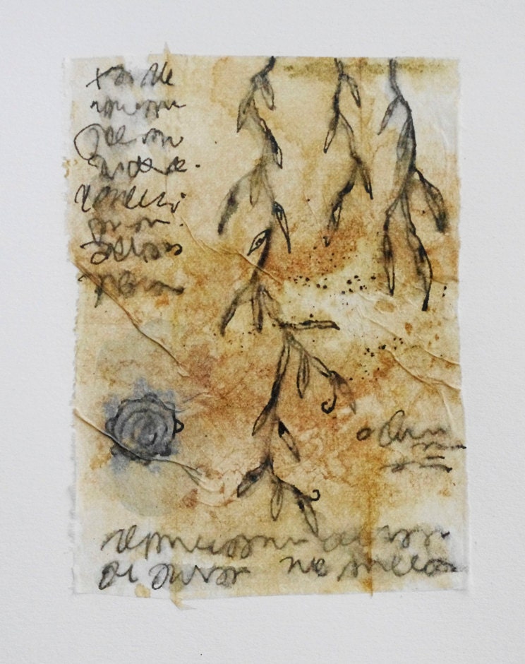 May 10, 2012 / Daily Drawing On Teabag