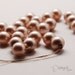 25 pcs Swarovski 5810  D. Almond Crystal Pearls