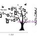 lucky tree:Family tree wall decals,wall decals, children wall decals,vinyl wall decal, wall stickers,nursery wall stickers,tree wall art