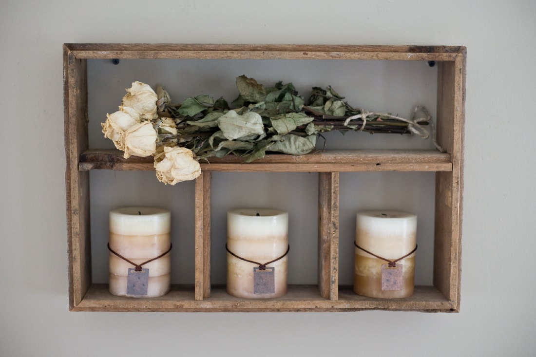 Reclaimed Barnwood Shelf
