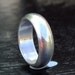 Heavy Sterling .925 silver wedding band ring, metal detector find.