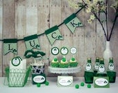 INSTANT DOWNLOAD St Patrick's Day Luck Printable Party Collection