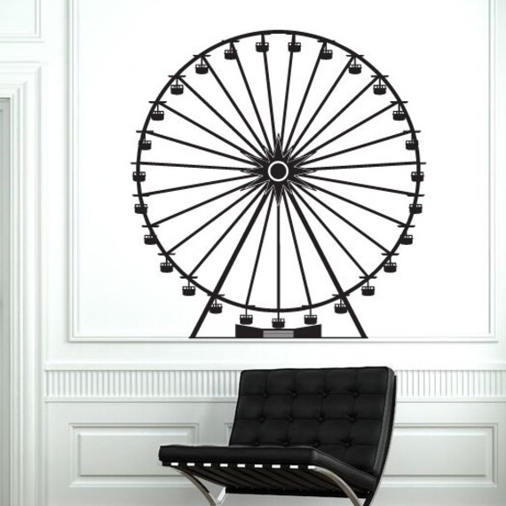 Ferris Wheel Wall Decal