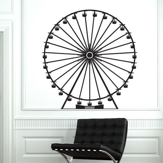 Ferris Wheel Wall Decal