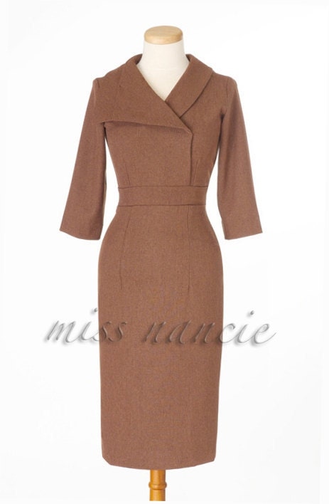 Pencil dress Mad men Reproduction Joan dress wiggle
