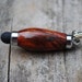 iPad Stylus Pendant/Keychain- Cocobolo Wood, Chrome Accents