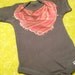 Grey Onesie with Red and Orange Hipster Scarf