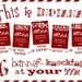 INSTANT Download, Indiana University Wall Art Printable, No. 7