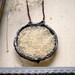 Soldered Glass Circle Baby's Breath Pendant